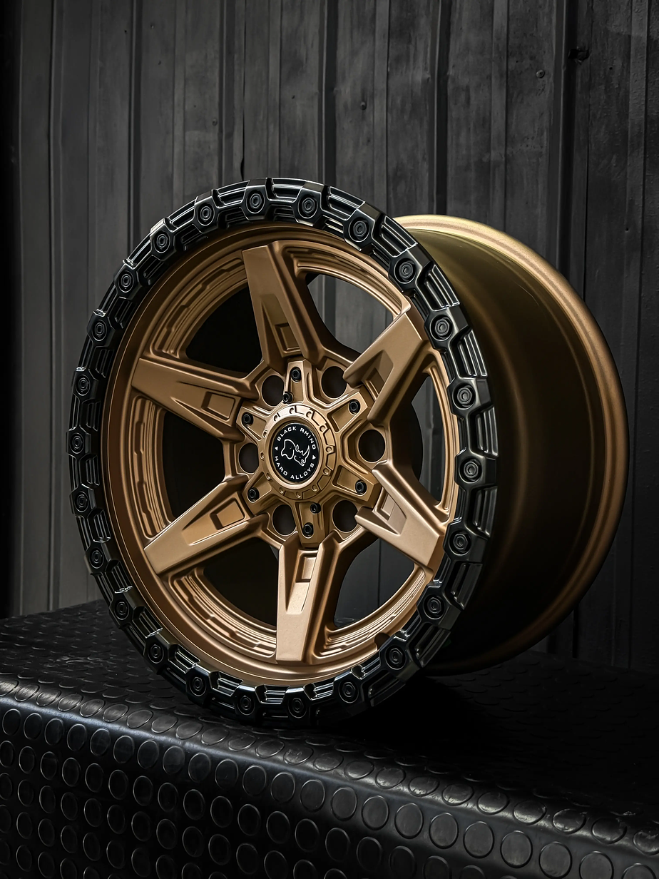 4 Llantas 17x9  6x139.7 ET -12 Bronce Blackrhino 2