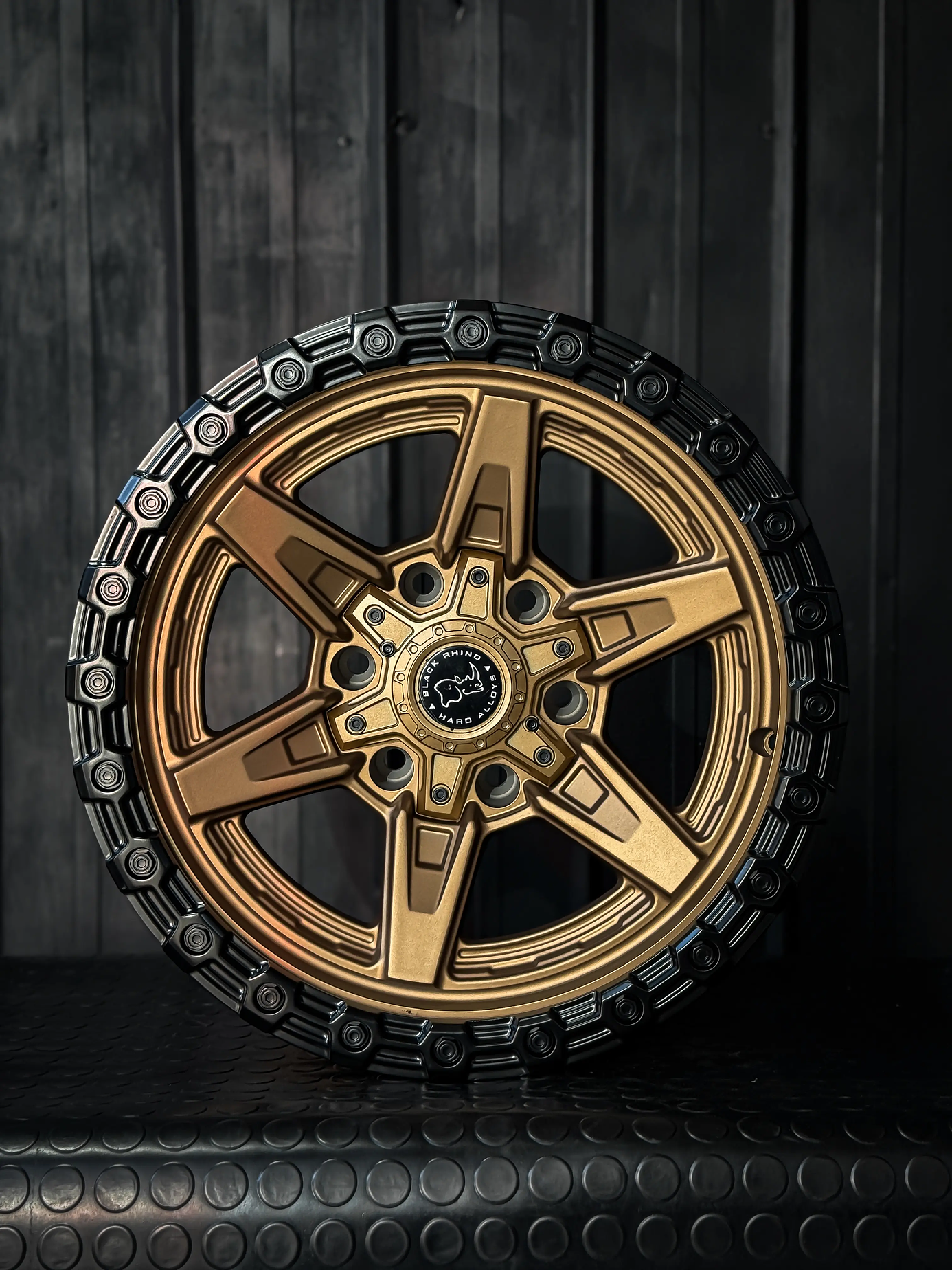 4 Llantas 17x9  6x139.7 ET -12 Bronce Blackrhino 3