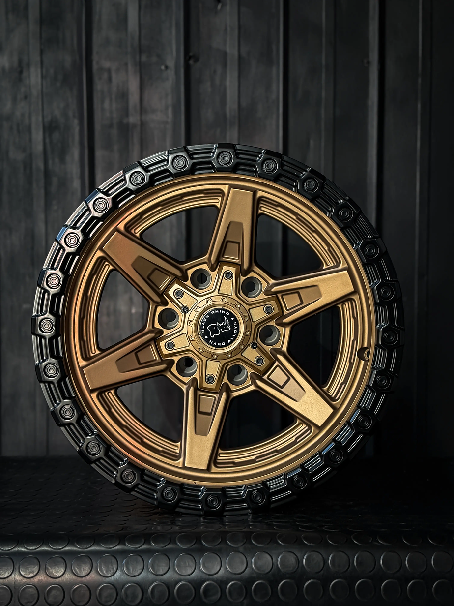 4 Llantas 17x9  6x139.7 ET -12 Bronce Blackrhino 3
