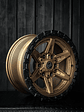 4 Llantas 17x9  6x139.7 ET -12 Bronce Blackrhino - Miniatura 4