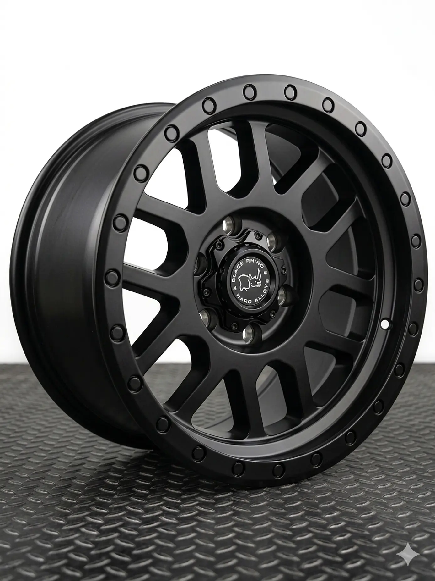 LLANTAS 17X9 6X139 ET 10 BLACK RHINO NEGRO MATE  1