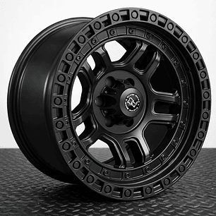 LLANTAS 17X9 6X114 ET -12 BLACK RHINO NEGRO MATE