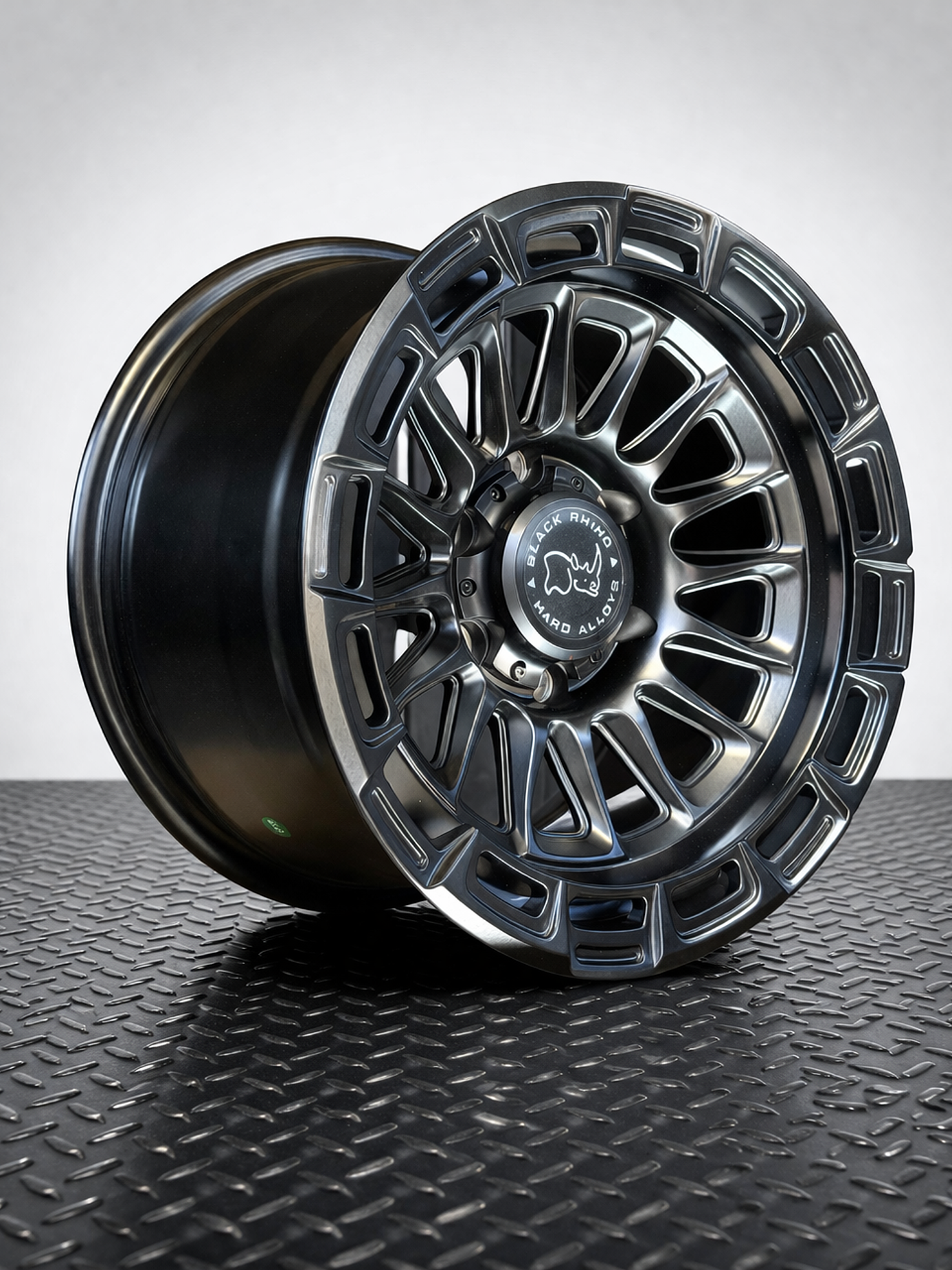 LLANTAS 17X9 6X139 ET0 BLACK RHINO NEGRO MATE 1