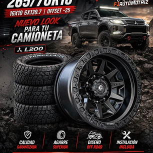 PACK LLANTAS + NEUMATICOS R16 