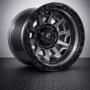 LLANTAS 16X10 6X139 ET -25 FUEL GRIS GLOSS