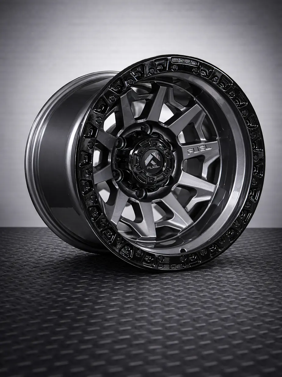 LLANTAS 16X10 6X139 ET -25 FUEL GRIS GLOSS 1