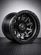 Llantas 16x10 6x139.7 NEGRA -25 FUEL  ( 4 LLANTAS ) - Miniatura 1