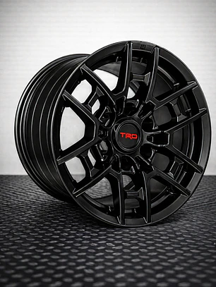 LLANTAS 17X9 6X139 ET-12 TRD NEGRO MATE 
