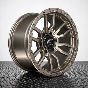 LLANTAS 17X9 6X139 FUEL ET-5 BRONCE