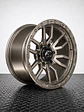llanta 17x9 6x139.7 fuel et-5 bronce ( 4 llantas ) - Miniatura 2