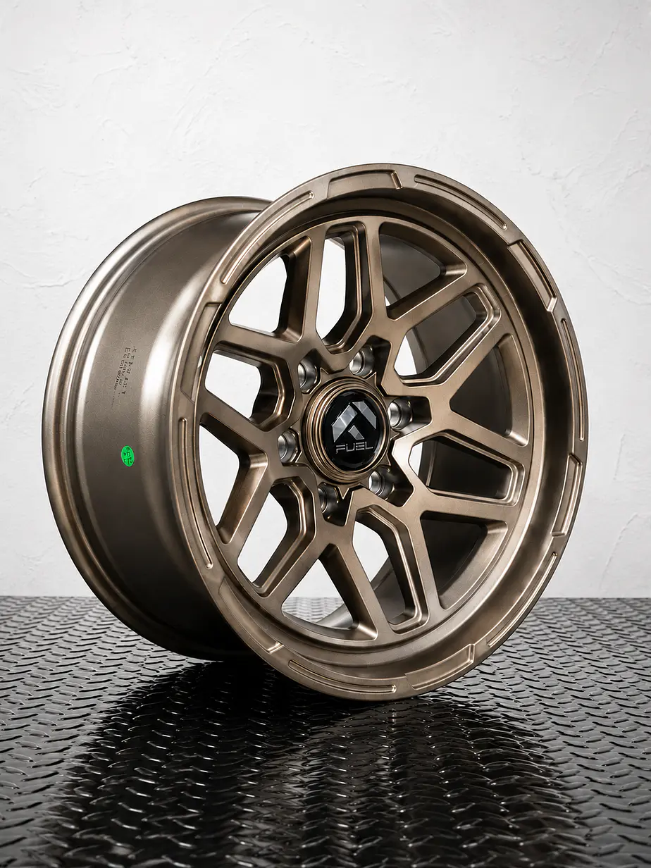LLANTAS 17X8.5 6X139 FUEL ET 0 BRONCE 1