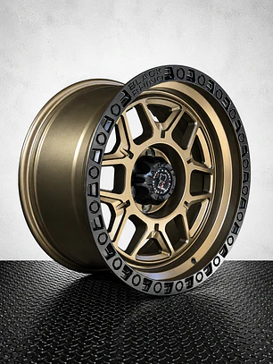LLANTAS 17X9 6X114 ET10 BLACKRHINO BRONCE ( 4 LLANTAS )