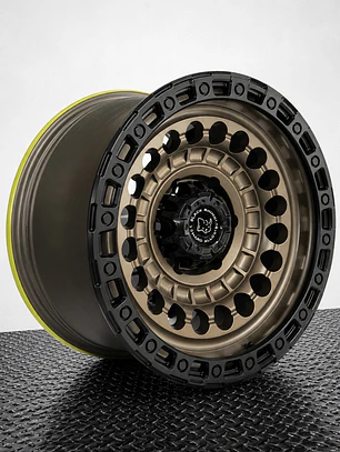 llanta 17x9 6x139.7 et0 blackrhino bronce ( 4 llantas )