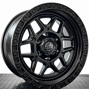 LLANTAS 16X8 6X114 ET0 BLACKRHINO NEGRO MATE