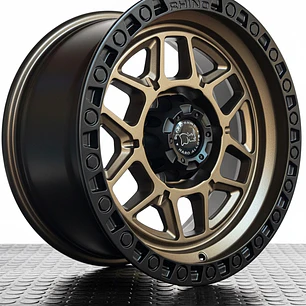 LLANTAS 16 6X114 ET 0 BLACKRHINO BRONCE