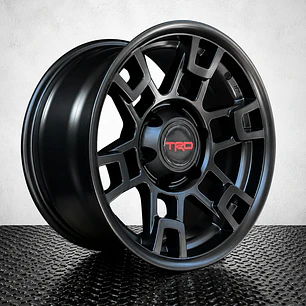 LLANTAS 16X8 6X139 ET 0 TRD NEGRO MATE