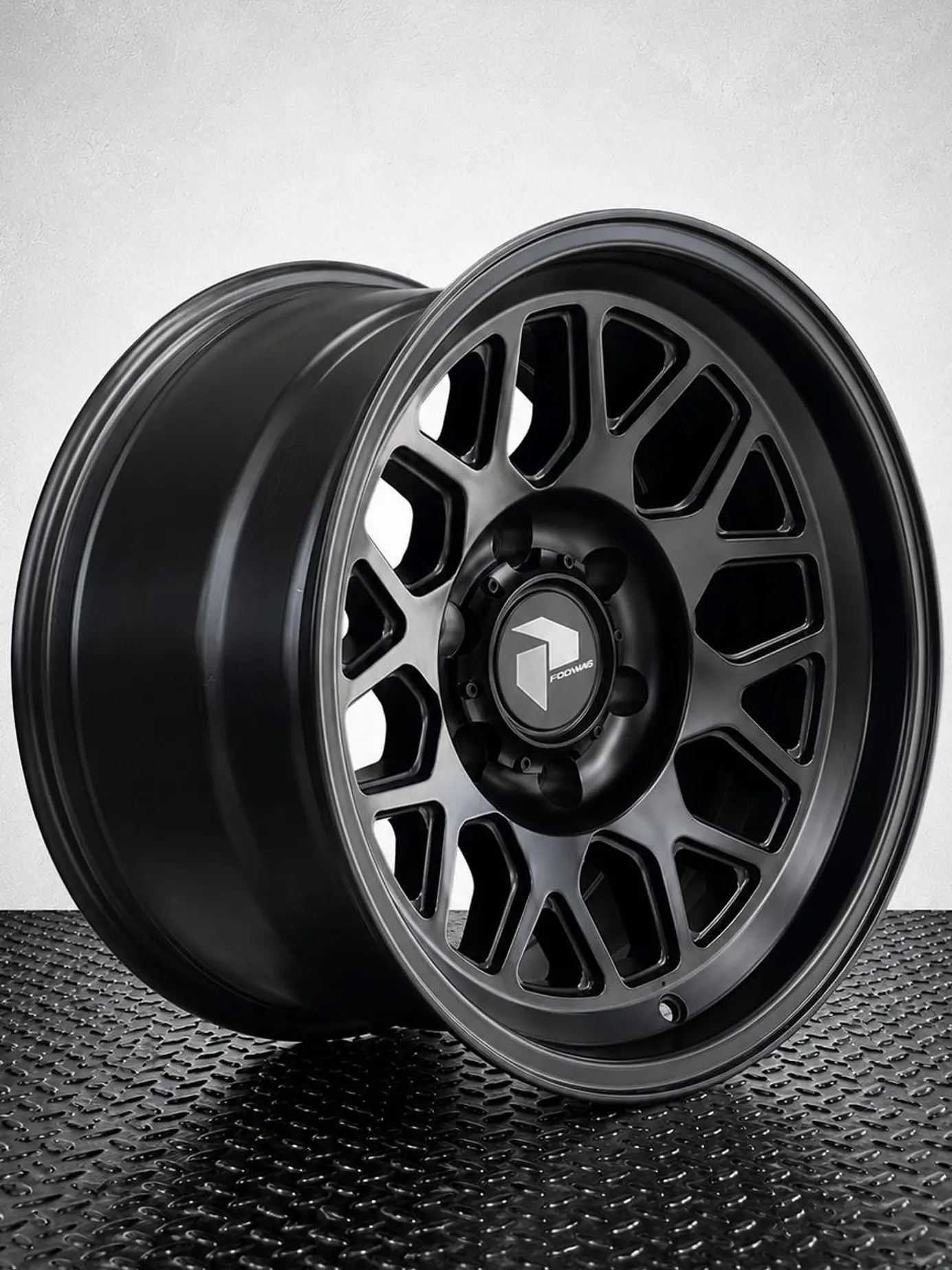 LLANTAS 17X9 6X139 ET -38 PW NEGRO MATE  1