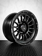 llanta 17x9 6x139.7 et 0 blackrhino negro mate (4 llantas ) - Miniatura 3