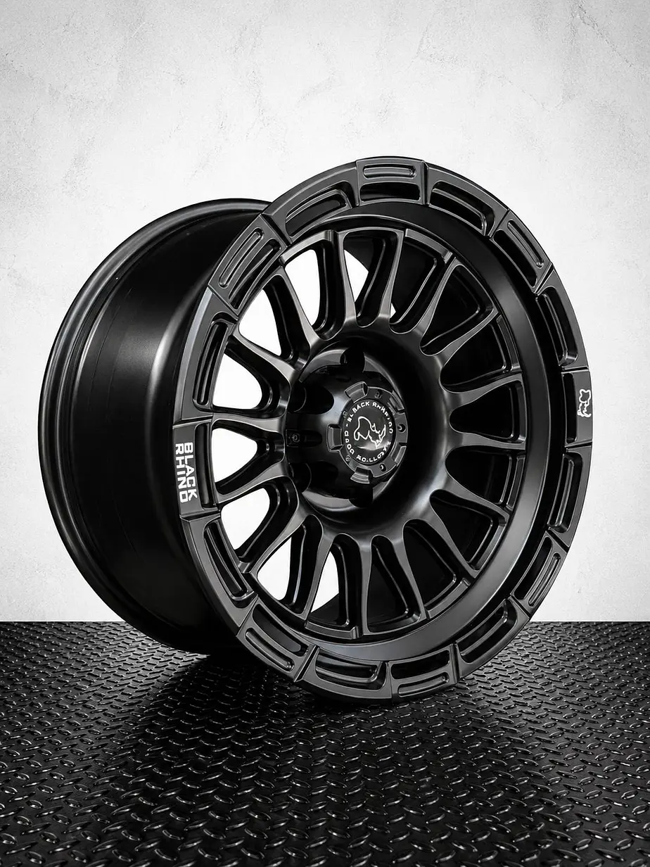 LLANTA 17X9 6X139 ET 0 BLACKRHINO NEGRO MATE (4 LLANTAS ) 1