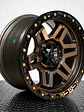 LLANTA 17X9 5X127 ET -12 BLACK MAMBA BRONCE - Miniatura 2