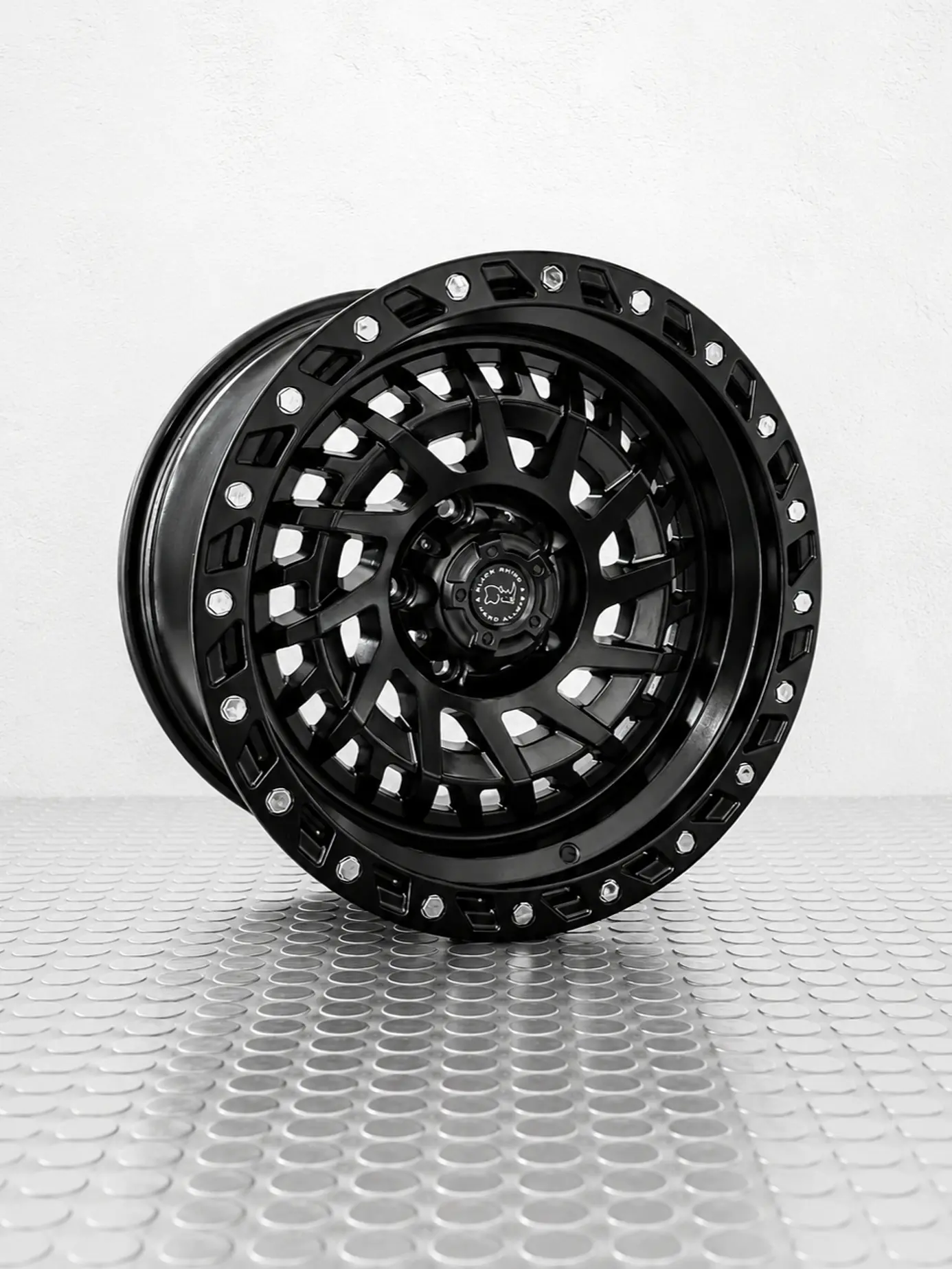 Llantas 17x9 5x114.3  Black Rhino ET 0 Negro Mate  1