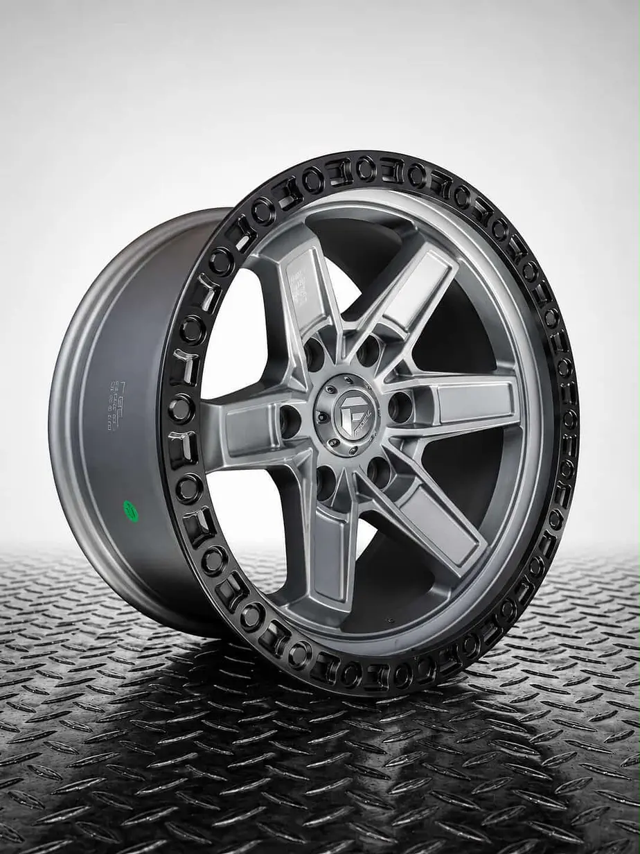 Llantas 17x9.0 6X139.7  ET-12 FUEL GRIS ( 4 LLANTAS )  2