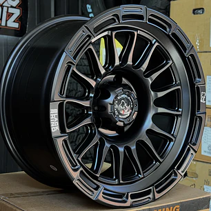 LLANTA 17X9 6X139.7 ET 0 BLACKRHINO NEGRO MATE (4 LLANTAS )