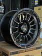 llanta 17x9 6x139.7 et 0 blackrhino negro mate (4 llantas ) - Miniatura 1
