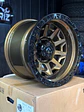 LLANTAS 16X10 6X139 ET-25 FUEL BRONCE GLOSS ( 4 llantas ) - Miniatura 2