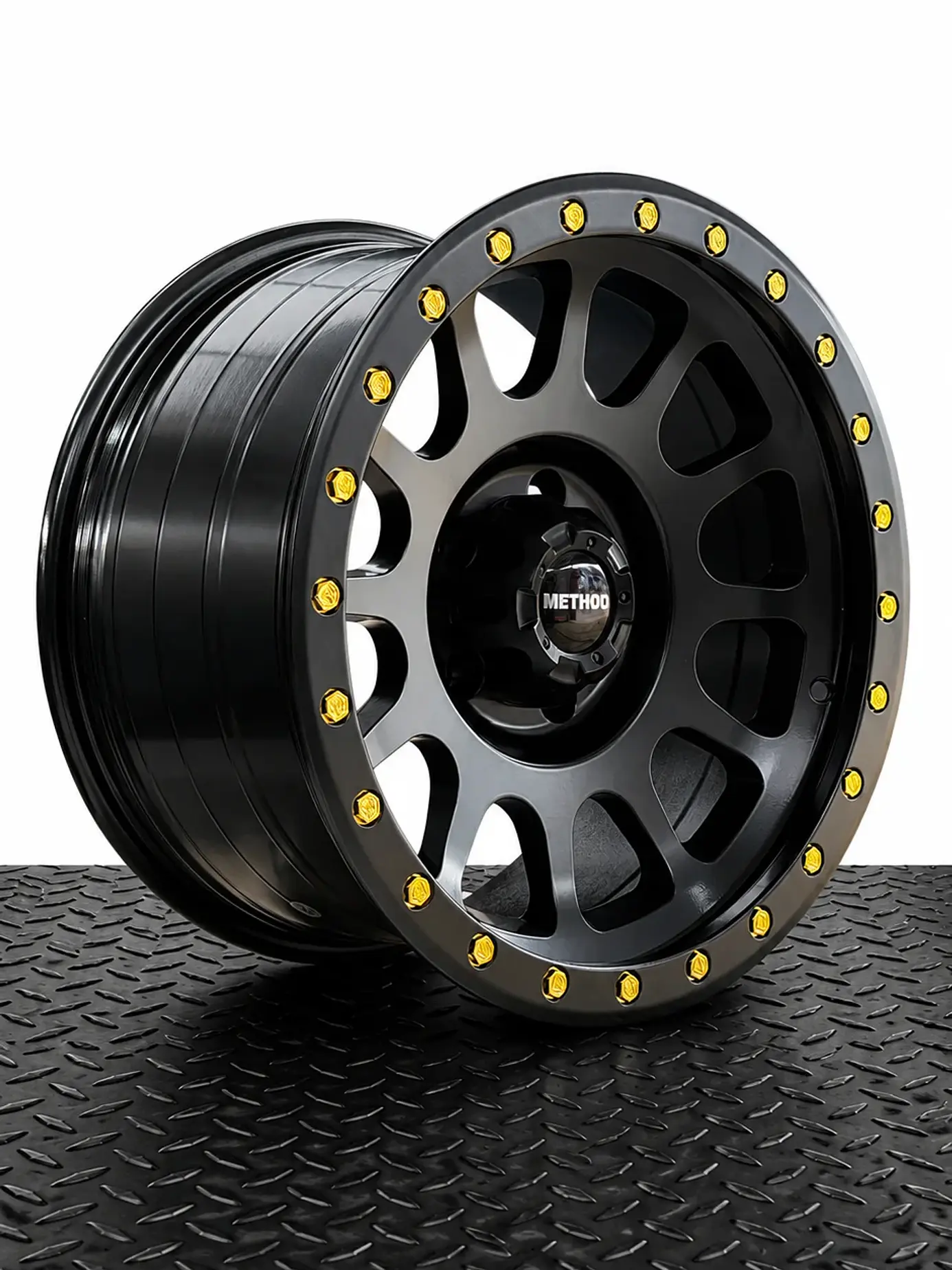 LLANTAS 17X9 5X127 ET -12 NEGRO MATE ( 4 LLANTAS ) 1