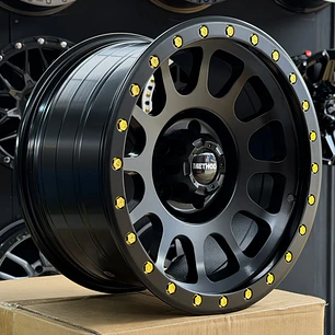 LLANTAS 17X9 5X127 ET -12 NEGRO MATE ( 4 LLANTAS )