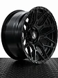LLANTAS 17X9 6X114 ET -12 ESCORPION NEGRO MATE (4 LLANTAS) - Miniatura 1