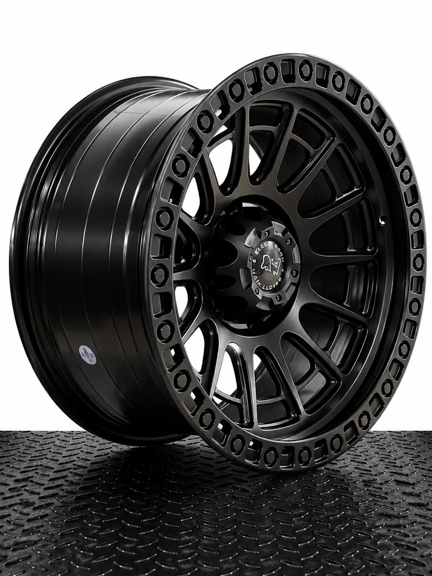 LLANTAS 17X9 6X139.7 BLACKRHINO ET -12 NEGRO MATE (4 LLANTAS) 1