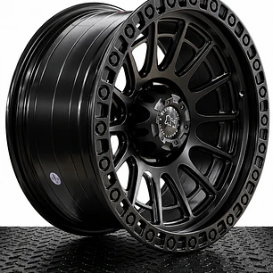 llantas 17x9 6x139.7 blackrhino et 0 negro mate (4 llantas)