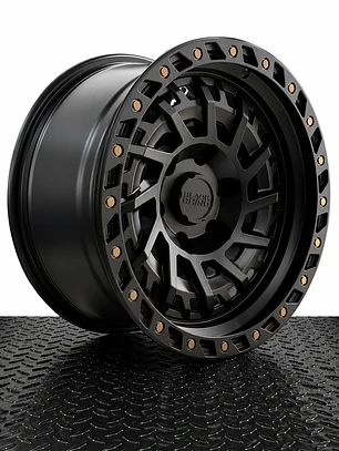 llanta 17x9 6x139.7 et -10 blackrhino negro mate (4 llantas )