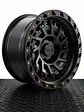LLANTAS 17X9 6X139.7 ET -10 BLACKRHINO NEGRO MATE (4 LLANTAS ) - Miniatura 1