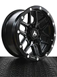 LLANTA 17X9 6X139.7 ET -10 RAXER BLACK MATE ( 4 LLANTAS ) - Miniatura 1
