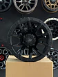 llanta 17x9 6x139.7 et -15 velociraptor negro mate (4 llantas) - Miniatura 2