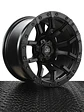 llanta 17x9 6x139.7 et -15 velociraptor negro mate (4 llantas) - Miniatura 1