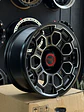 LLANTAS 17X8 6X139.7 ET 5 NEGRO MATE TRD ( 4 LLANTAS ) - Miniatura 3