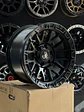 llanta 17x9 6x139.7 et -12 escorpión negro mate (4 llantas) - Miniatura 2