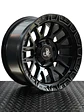 llanta 17x9 6x139.7 et -12 escorpión negro mate (4 llantas) - Miniatura 1