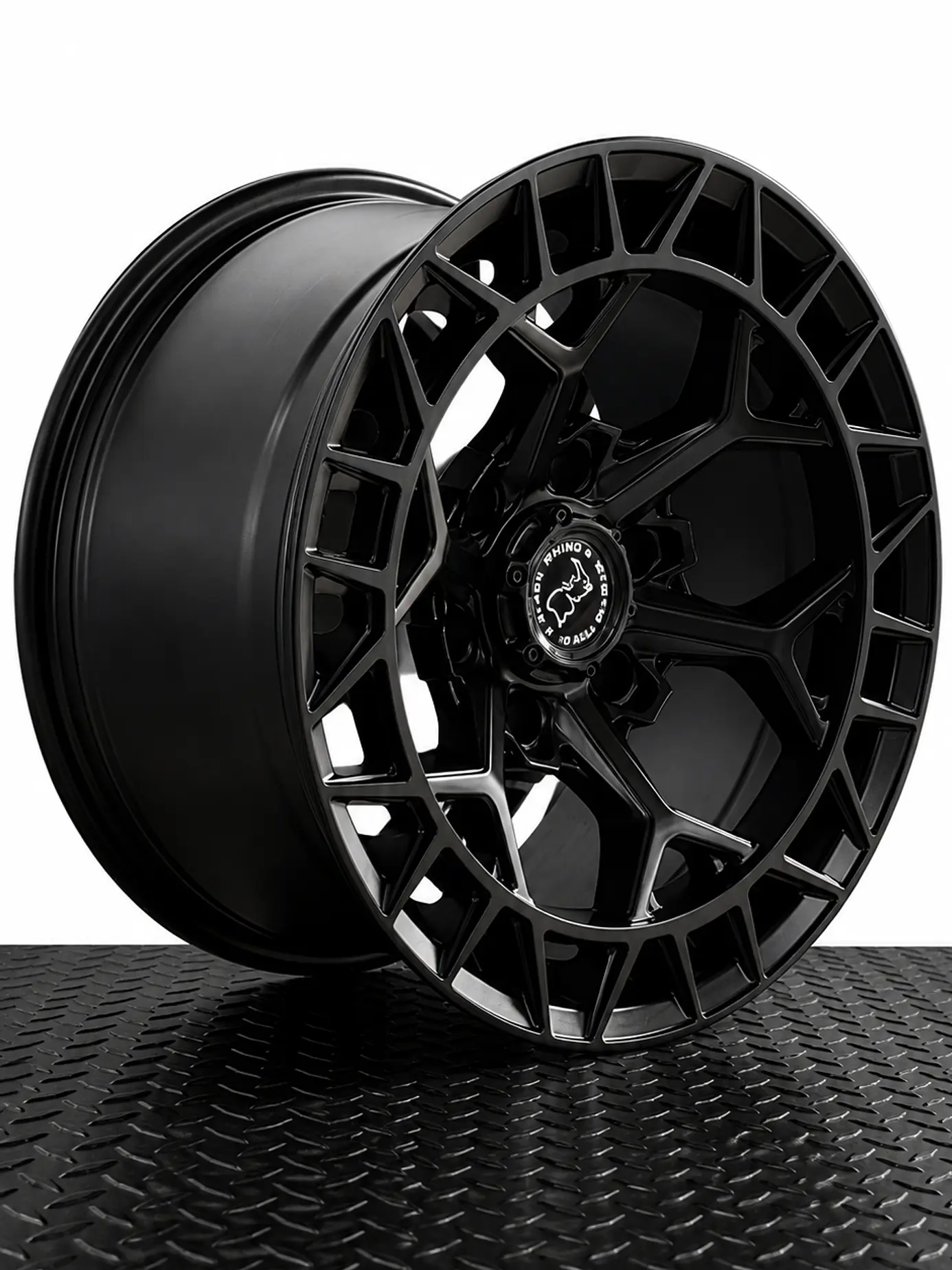 llanta 17x9 6x139.7 et -15 blackrhino negro mate (4 llantas) 1