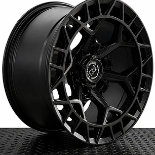 llanta 17x9 6x139.7 et -15 blackrhino negro mate (4 llantas)