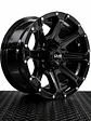 llanta 16x8 6x139.7 et-15 negro brillante ( 4 llantas) - Miniatura 1