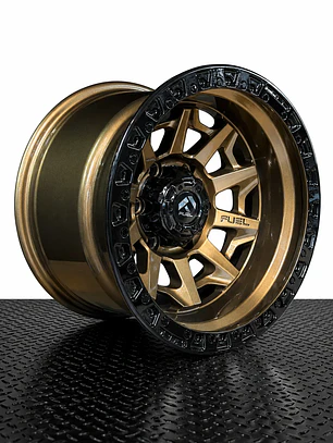 LLANTAS 16X10 6X139 ET-25 FUEL BRONCE GLOSS ( 4 llantas )