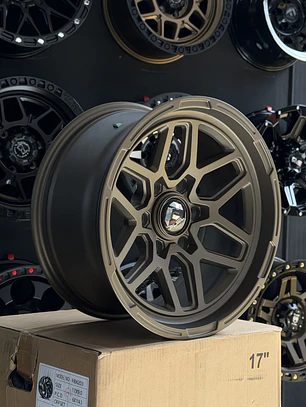 Llantas 17x8.5 6x139 fuel et 0 bronce ( 4 llantas )