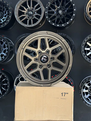 Llantas 17x8.5 6x139 fuel et 0 bronce ( 4 llantas )