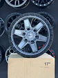 Llantas 17x9 6X139.7  ET-12 FUEL GRIS ( 4 LLANTAS )  - Miniatura 2
