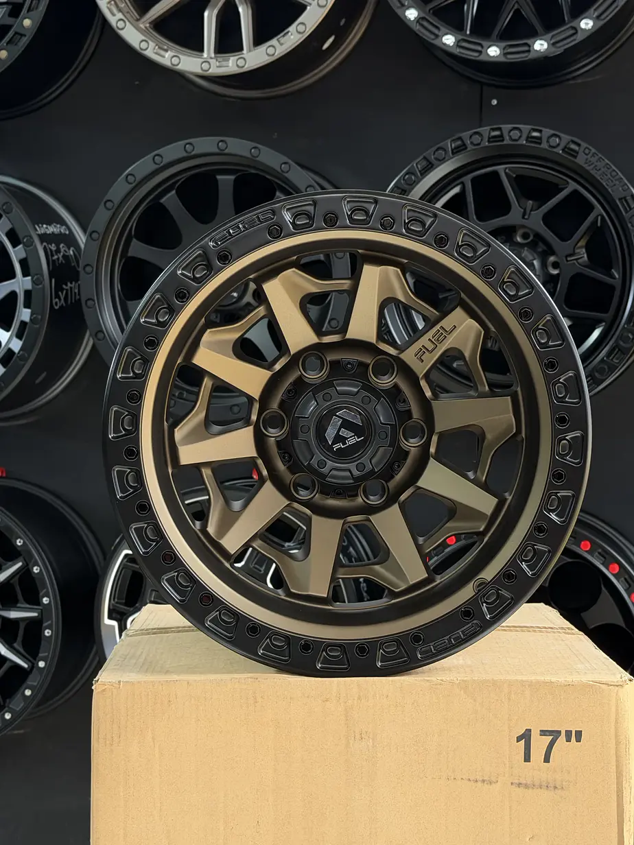LLANTAS 16X10 6X139 ET-25 FUEL BRONCE MATE ( 4 llantas ) 2